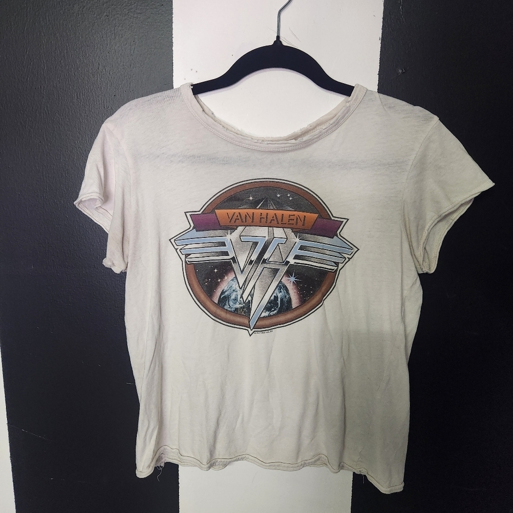 Van Halen Oversized Distress T-Shirt